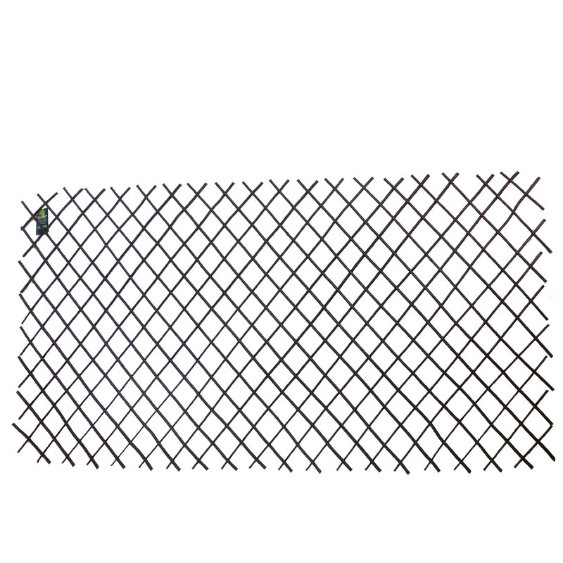 Master Garden Products Willow Expandable Trellis Fence, 72 by 48-Inch