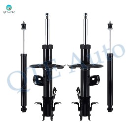 PM Auto Set Front Suspension Strut-Rear Shock Absorber For 2011-2017 Nissan Juke FWD