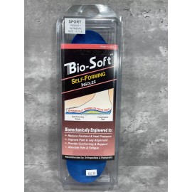 Bio-Soft Self-Forming Insoles Sport Women's 11 - 11.5 Cushioning Support