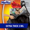 Hefty Load & Carry Heavy Duty Contractor Large Trash Bags,