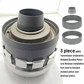 For Dodge 68RFE Transmission Underdrive Piston and Retainer Install Tool Replace T-3250-KM Bonded Molded Piston and Piston Retainer Tool (3Pcs)