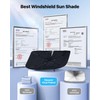 Upgrade Nmoiss Windshield Sun Shade Umbrella - [Vinyl Coating Heat