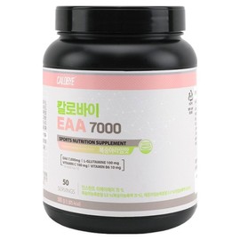 Calobye EAA 7000 Essential Amino Acid Peach Lime, 500g, 1 piece / 칼로바이 EAA 7000 필수 아미노산 복숭아라임, 500g, 1개