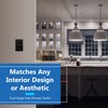 LIDER Combination Dual Dimmer Light Switch Control, 2 Sliding Light