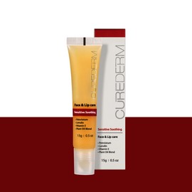 Curederm 센스티브 수딩 페이스  립 케어 Sensitive Soothing Face Lip Care
