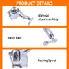 Lemon Squeezer - Manual Juicer Hand Press w/Pour Spout -