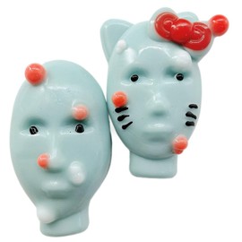 2 Pcs Pimple Popper Toy, Pimple Popping Toy, Zit Popping Toy, Zit Popping Toy, Novelty Stress Relief Popper, Reusable & Self-Filling, Weird Alien Pimple Popping (2pcs)