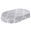 Anro Oilcloth Tablecloth, Oilcloth Wax Tablecloth, Tendril Pattern