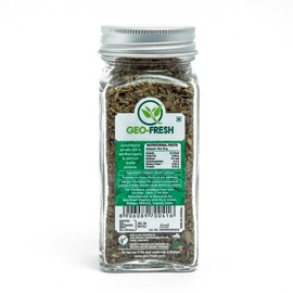 Geo-Fresh Organic Basil, 0.71 oz (20g), Non-GMO, Kosher, 100% Organic, Gluten Free, USDA Certified