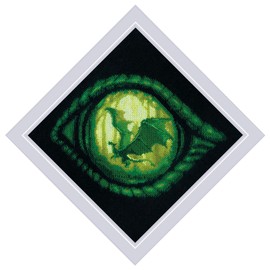 RIOLIS Counted Cross Stitch kit 2162 Dragon Eye
