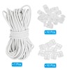 PATIKIL 16 Yard Elastic Bungee Cord & 10pcs Single Hole