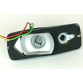 ACC Parts Indicator Light Back Plate Set - Compatible with MGB & Triumph Spitfire, Lucas L677 Style, OEM BHA4966