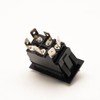 30 Amp DPDT Momentary On-Off-Momentary On Rocker Switch