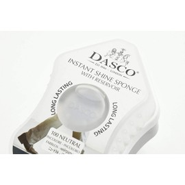 DASCO 95310593 Smooth Wipe Clean, Leather Shoes, Color Restore, Reservoir Included, Shine Sponge, Shoe Polishing, Easy Scratches, Black