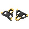 Aluminium Alloy Road Bike Pedals, Self-Locking SPD-SL Compatible, with Cleats