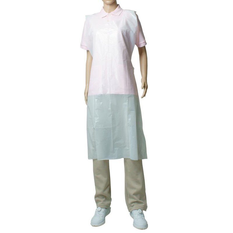 ACE WS6633 Disposable Polyethylene Aprons, Pack of 50, White