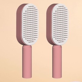 (1+1) Le Conte Hair Brush Keep Clean Root Volume Washable Styling Moving Scalp Brush... / (1+1)르꽁뜨 헤어브러쉬 킵클린 뿌리볼륨 세척가능 스타일링 무빙 두피브...