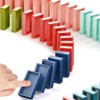 60 Pcs Domino Train Blocks Set Automatic Laying Electric Train
