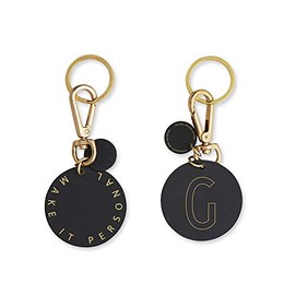 Design Letters Personal Key Ring & Bag Tag - Letter G