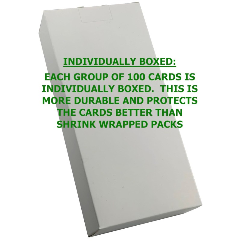 1000 Genuine Compumatic X10 Time Cards for XL1000 and XL1000e