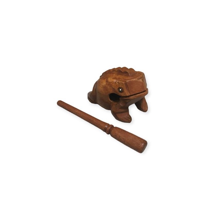 Wooden Frog Mini Guillo, Musical Instrument, Ethnic Musical Instrument, Frog,