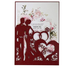 Love Heart Die Cuts,Couple Wedding Mr&Mrs Diamond Ring Cutting Dies Cuts for Invitation DIY Album Card Making Embossing Scrapbooking Stencils Decoration