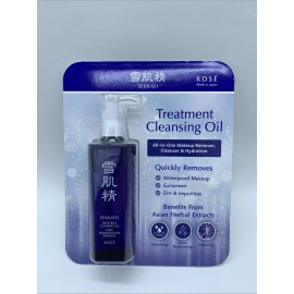 KOSÉ Kose Sekkisei Treatment Cleansing Oil All in One Makeup Remover 10.1 oz / 300 ml