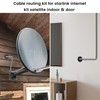 Starlink Cable Routing kit for 3/4inch Wall Hole,4PCS starlink Wall