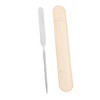 BIUDECO Stainless Steel Makeup Mixing Tool Nail Art Spatula Long