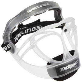 Rawlings Baseball Women's Softball Face Guard Protective Sports Fielders Mask Plastic RFACE1 7.9 x 7.1 inches (20 x 18 cm), Weight: Approx. 6.0 oz (170 g), Black
