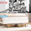 Under Bed Storage Containers With Wheels - 2 Pcs Bamboo
