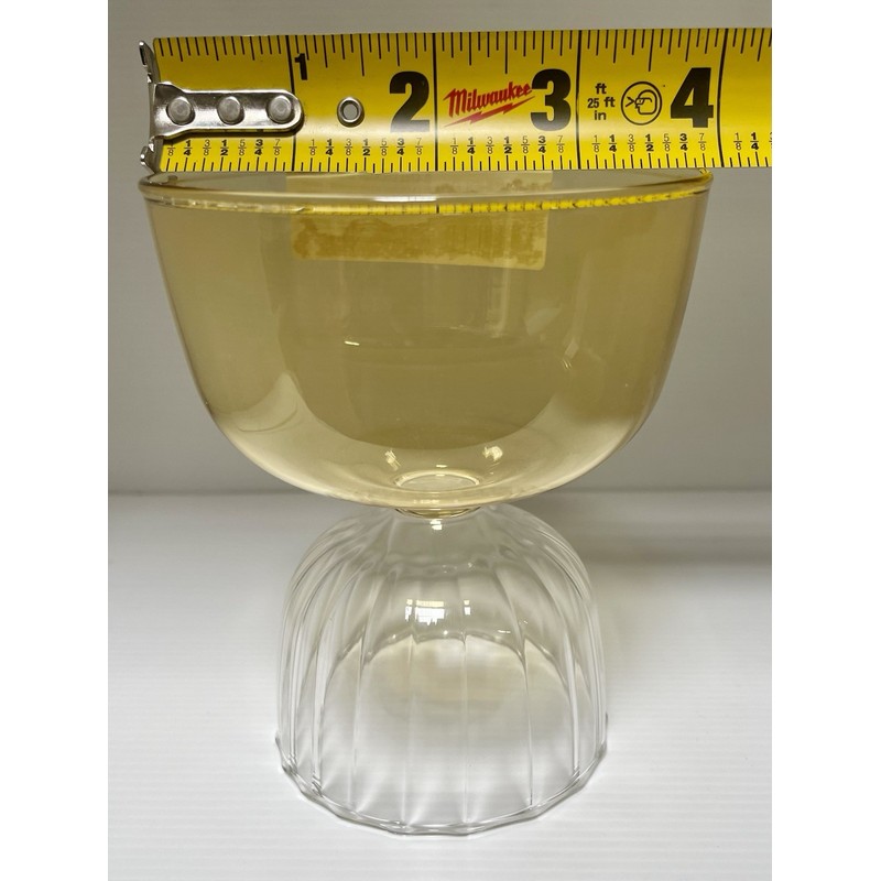 Threshold Cocktail Glass Yellow Sherbet Dessert Bowl Spring Mother's Day