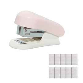 Lilaly 1 Pack Staplers for Desk Staplers, Blue Stapler, Miniature Stapler with Staples Staplers Office, Gift for Student or Office Use (Blue)