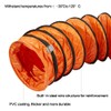 PVC Flexible Duct Hose, HVAC Duct Hosing Flame Retardant for