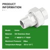 TAISHER 2 pieces 304 stainless steel union, 1 inch BSP
