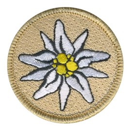 Edelweiss Flower Scout Patrol Patch (Sew-on) - ClassB