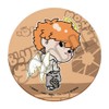 TV Anime Blue Rock (Kokujin Rensuke) Vol. 5 Leather Coaster