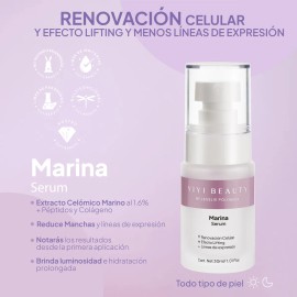 Yiyi Beauty Rutina Noche | Marina + Retinoide + Niacinamida Normal Noche