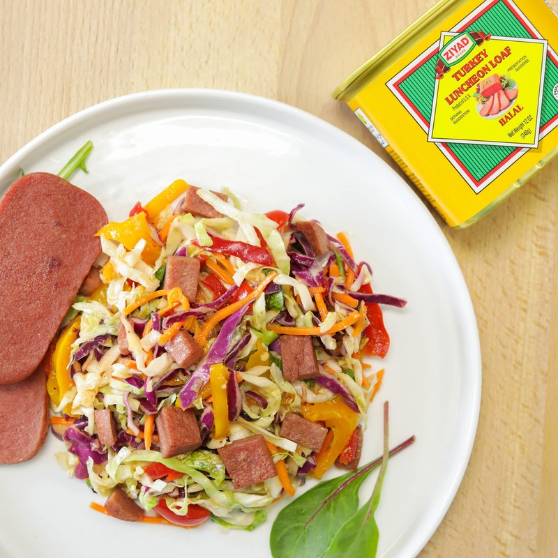 Ziyad Brand Premium Turkey Luncheon Meat, Halal, Ready To Eat,