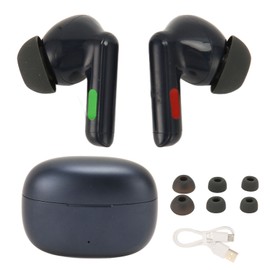 Binaural Hearing Aids Bluetooth Volume Adjustable Rechargeable Hearing Amplifier with Charging Case for Seniors Adults