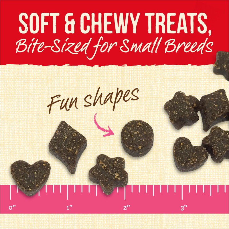 Merrick Lil’ Plates Grain Free Small Dog Treats, Natural Training