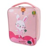 Insulated Lunch Holder Rabbit Pattern Portable Lightweight Handheld Oxford Cloth