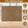 Permanent Baking Film, Set of 5 Baking Paper, Reusable, 30