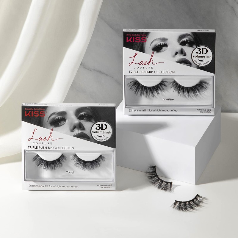 KISS Lash Couture Triple Push Up Collection 1 Pair of