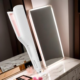 Hair Crimper for Women | Long Short Hair Curler Crimper - Fast Heating Equipmen with Adjustable Temperature for Mother Wife Girlfriend Friends Salon Beach Cosplay