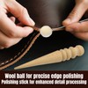Leather Edge Sealer, Leather Burnishing Gum Smooth and Glossy Edge