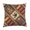 Tribal Style Design, Geometric Pattern, Boho Art, Unique Throw Pillow
