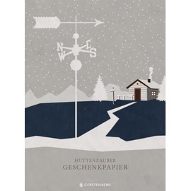 Hüttenzauber Geschenkpapier-Heft: 10 Bögen