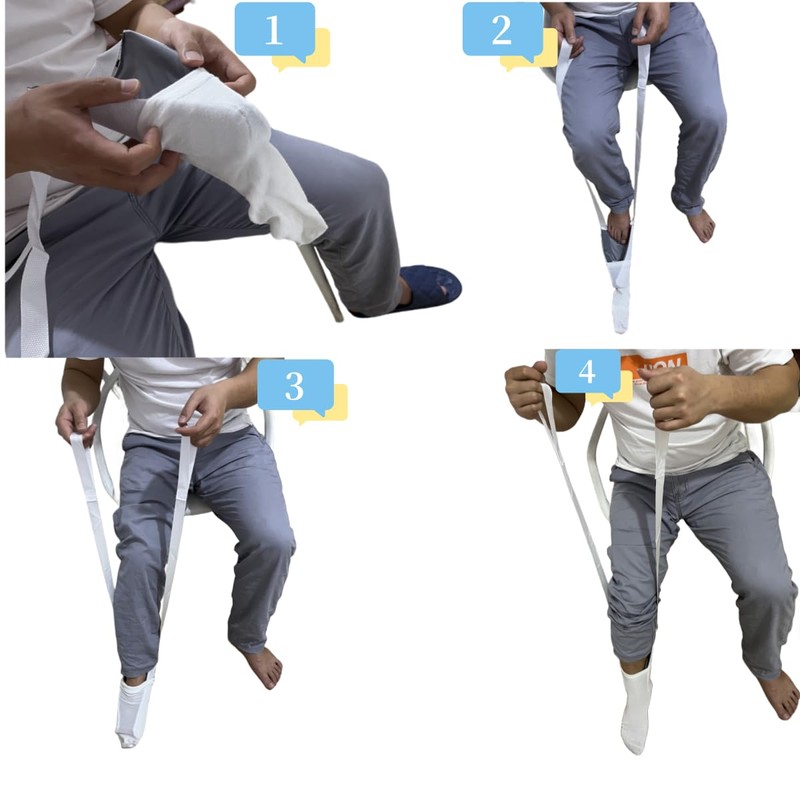 Sock Aid Device for Seniors - Assistive Sock Helper for