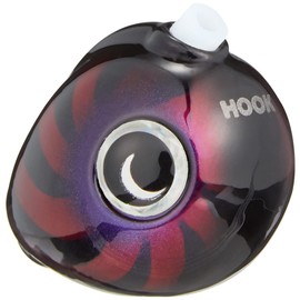 JACKALL TG Bing Ball Slide Thunder Flow Head NEO 1.6 oz (45 g), Shimashima Black Red